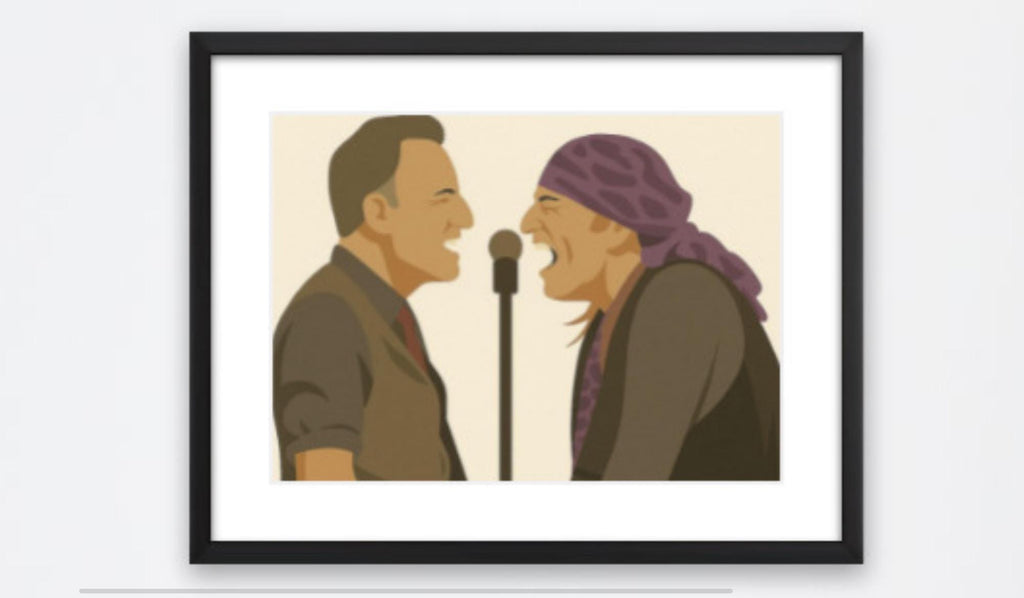 Springsteen & Van Zandt Artwork