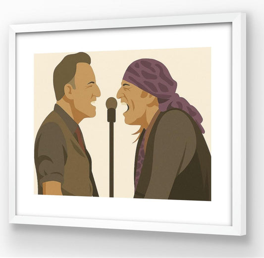 Springsteen & Van Zandt Artwork