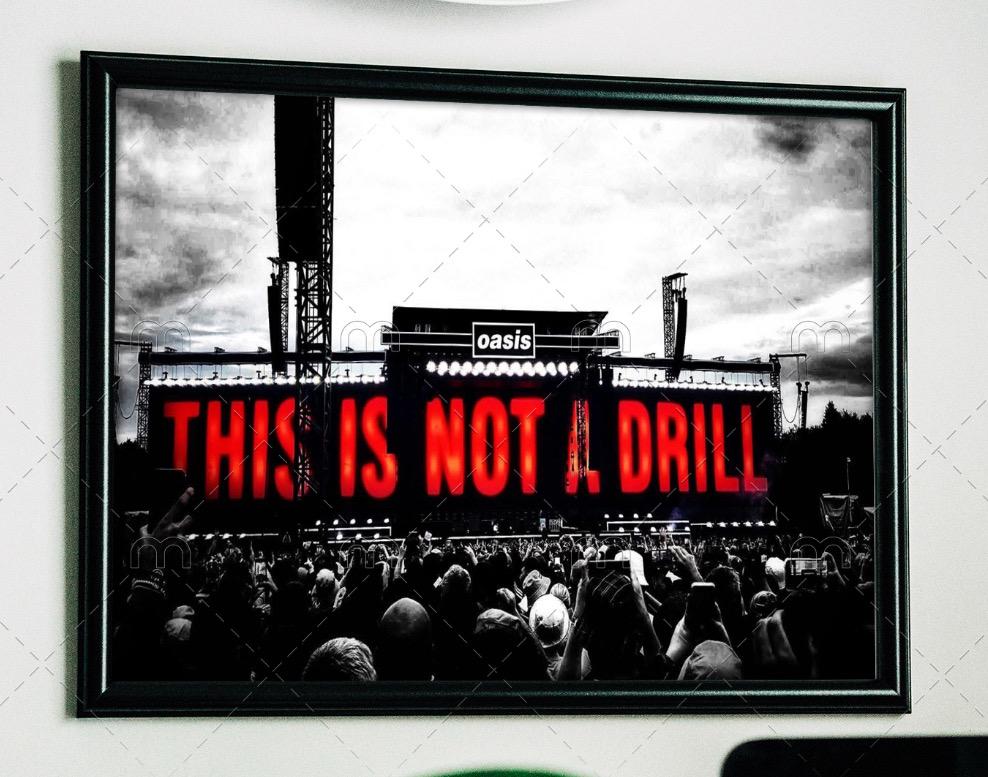 Oasis Poster Print – Custom  Wall Art – Gift