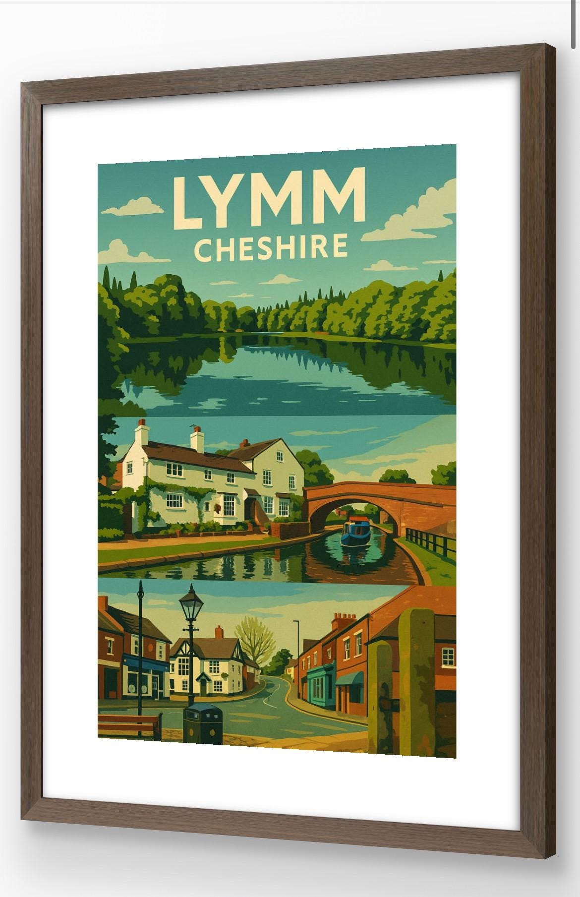Lymm Artwork Print – Custom Wall Art – Gift